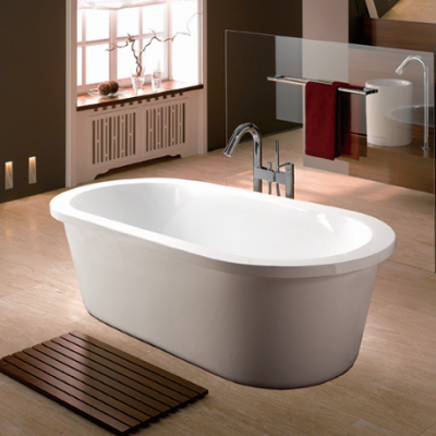 WOMA big size bathtub 1.8m bathroom shower free standing tub