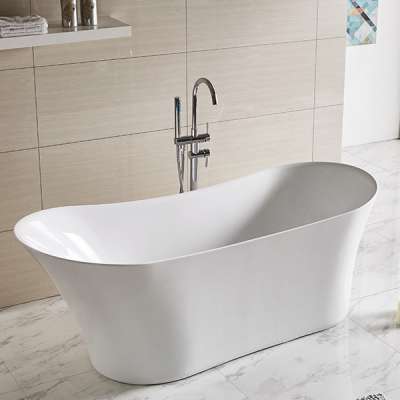 Saudi Arabia Market Hot Selling soaking tub Free Standing Small Bathtub with Seat Saso Arrproved (Q167)